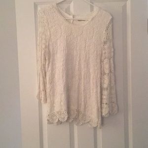 White Lace Top